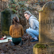 Amelie Smith and Victoria Pedretti star in The Haunting Of Bly Manor